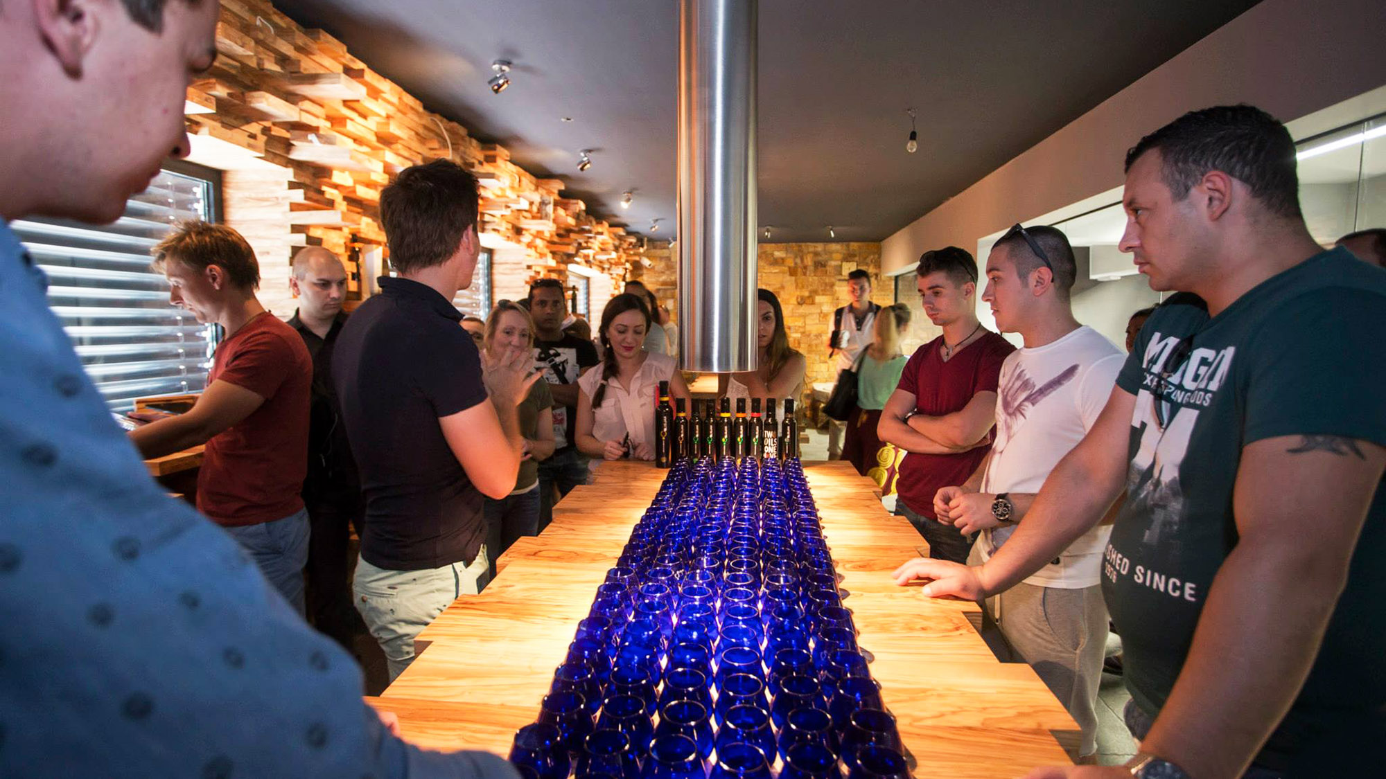 olive oil tasting
